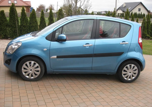 Suzuki Splash cena 24900 przebieg: 79680, rok produkcji 2014 z Brzeziny małe 596